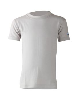 Koszulka dziecięca Lasting TONY 100% Merino Wool Jasnoszary (8383)