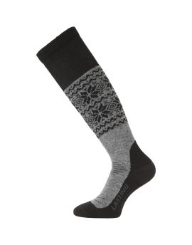 Skarpety Narciarskie Lasting SWB 85% Merino Wool Szary (800) XL (46-49)