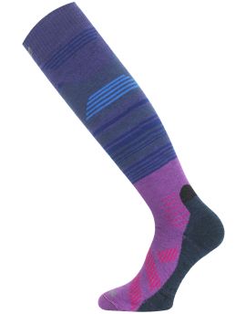 Skarpety Narciarskie Lasting SSU 85% Merino Wool Fioletowy (410) M (38-41)