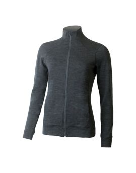Bluza damska Lasting ALMA 50% Merino Wool Grafitowy (8160)