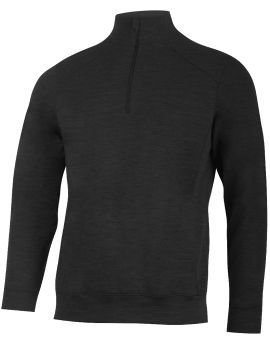 Koszulka męska z długim rękawem Lasting AMIR 50% Merino Wool Czarny (9090)