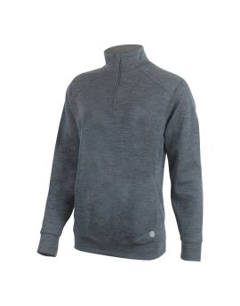 Bluza damska Lasting AMIRA 50% Merino Wool Grafitowy (8160)