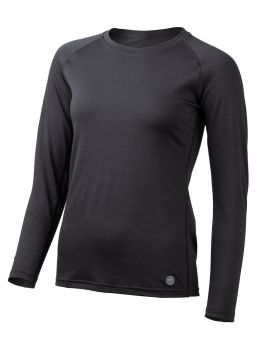 Koszulka Damska Lasting Atila 100% Merino Wool HIKING Czarny (9090) L