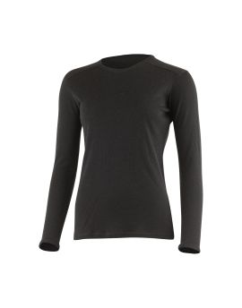 Bluza damska Lasting BELA 100% Merino Wool Czarny (9090)