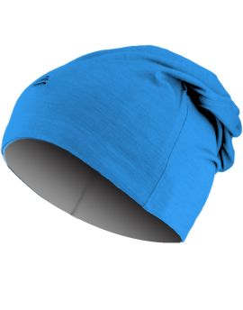 Czapka Wełniana Lasting BOLY 100% Merino Wool Niebieski/Szary (5180)