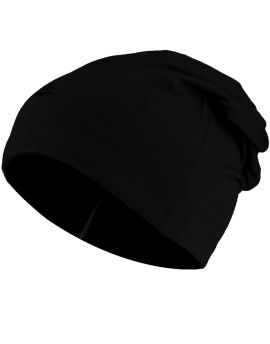 Czapka Wełniana Lasting BOLY 100% Merino Wool Czarny (9090)