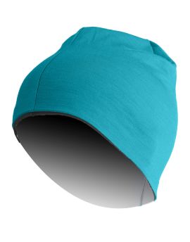 Czapka Lasting BONY 100% Merino Wool Niebieski/Szary (5880)