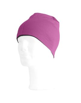 Czapka Lasting BONY 100% Merino Wool Fuksjowy/Czarny (4890)