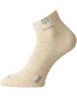Skarpety trekkingowe Lasting BWB 40% MERINO WOOL & 40% BAMBOO Beżowy (700)