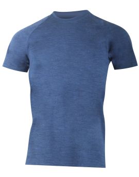 Koszulka męska Lasting CARLOS Merino Wool Niebieski (5252)