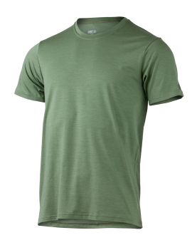 Koszulka męska Lasting Chuan 100% Merino Wool Zielony (6666)