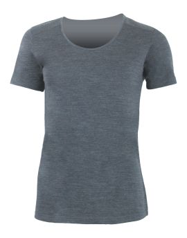 Koszulka damska Lasting CINDY 50% Merino Wool Szary (8160)