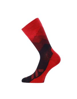 Skarpety Trekkingowe/Codzienne Lasting FWO 85% Merino Wool Czerwony (393) M (38-41)
