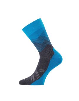 Skarpety Trekkingowe/Codzienne Lasting FWO 85% Merino Wool Niebieski (585) M (38-41)