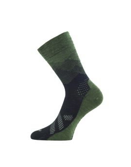 Skarpety Trekkingowe/Codzienne Lasting FWO 85% Merino Wool Zielony (696) M (38-41)