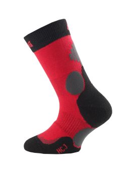Skarpety hokejowe dziecięce Lasting HCJ Czerwony (306)