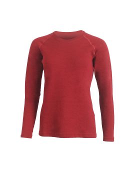 Koszulka damska z długim rękawem Lasting HEDA 40% Merino Wool Czerwony (3636)