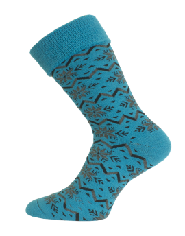 Skarpety trekkingowe Lasting HMN 85% Merino Wool Niebieski (508)
