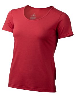 Koszulka damska Lasting IRENA 100% Merino Wool Czerwony (3636)