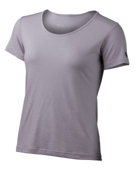Koszulka damska Lasting IRENA 100% Merino Wool Liliowy (4141)
