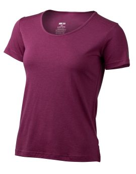 Koszulka damska Lasting IRENA 100% Merino Wool Różowy (4646)