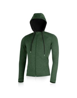 Bluza Męska Lasting Karmin 100% Merino Wool Zielony (6169) M