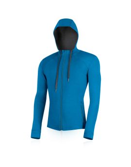 Bluza Męska Lasting Karmin 100% Merino Wool Niebieski (5158) M