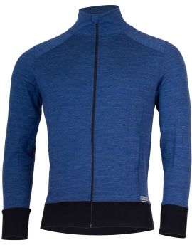 Bluza męska Lasting LARMIN Merino Wool Niebieski (5169)
