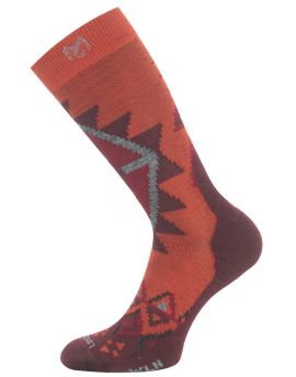 Skarpety Trekkingowe Lasting WLN 85% Merino Wool Pomarańczowy (210) S (34-37)