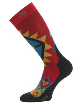 Skarpety Trekkingowe Lasting WLN 85% Merino Wool Czerwony (306) M (38-41)