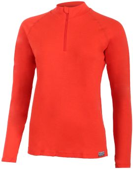 Bluza damska Lasting LAURA 100% Merino Wool EXPEDITION Czerwony (3739)