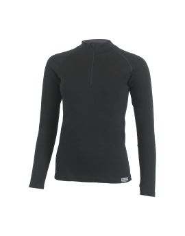 Bluza damska Lasting LAURA 100% Merino Wool EXPEDITION Czarny (9099)