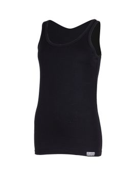 Koszulka damska bez rękawów Lasting LORY Merino Wool Czarny (9090)