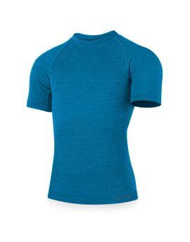 Koszulka męska Lasting MABEL 93% Merino Wool Niebieski (5150)