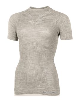 Koszulka damska Lasting MALBA 93% Merino Wool Beżowy (7160)