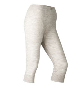 Kalesony termoaktywne 3/4 damskie Lasting MALKA 93% Merino Wool Beżowy (7160)