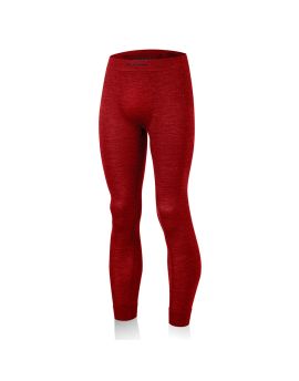 Kalesony termoaktywne męskie Lasting MATEO 93% Merino Wool Czerwony (3160)
