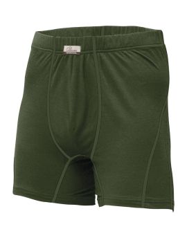 Bokserki męskie Lasting NICO Merino Wool Oliwkowy (6262)