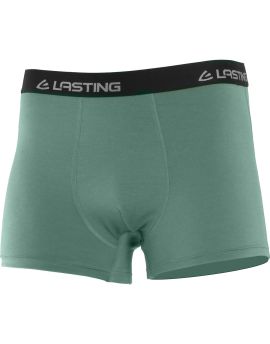 Bokserki męskie Lasting Noro 100% Merino Wool HIKING Zielony (7575)