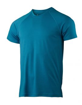 Koszulka Męska Lasting Quido 100% Merino Wool HIKING Niebieski (5151)