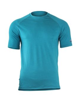 Koszulka męska Lasting Quido 100% Merino Wool HIKING Niebieski (5858) L