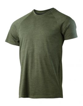 Koszulka Męska Lasting Quido 100% Merino Wool HIKING Zielony (6160) M