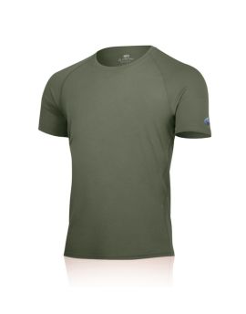 Koszulka męska Lasting Quido 100% Merino Wool HIKING Zielony (6262) XL