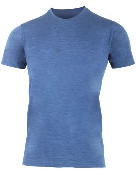 Koszulka męska Lasting RIOS Merino Wool Niebieski (5252)