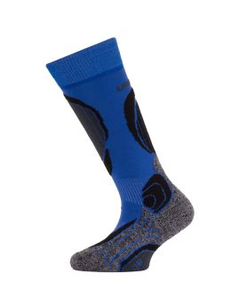 Skarpety Narciarskie Dziecięce/Młodzieżowe Lasting SJB 35% Merino Wool Niebieski (509)
