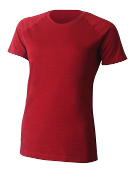 Koszulka damska Lasting SOFIA Merino Wool Czerwony (3636)