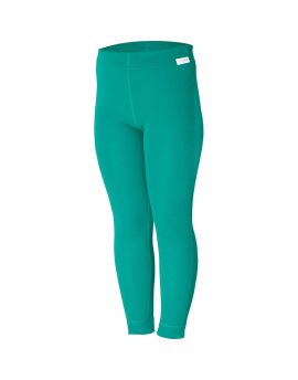 Spodnie dziecięce Lasting SOVA 100% Merino Wool Turkusowy (6565)