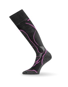Skarpety Narciarskie Lasting STW 70% Merino Wool Czarny (984) L (42-45)
