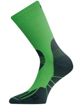 Skarpety trekkingowe Lasting TCL Bawełna i Siltex Zielony (608)