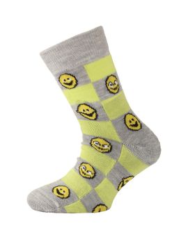 Skarpety Trekkingowe Dziecięce Lasting TJE 70% Merino Wool Szary (861) XXS (24-28)